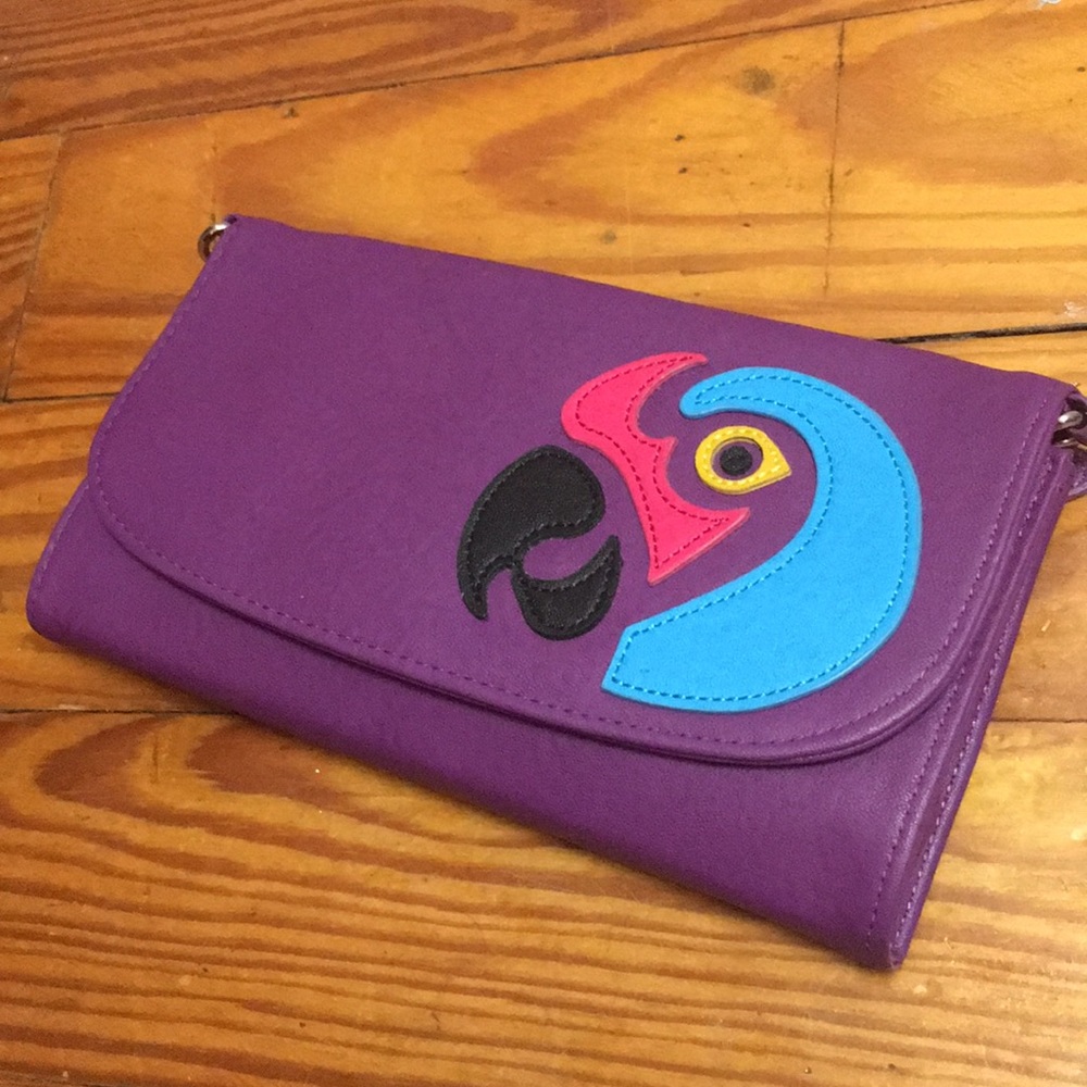 Purple Margaritaville Wallet/ Crossbody Never Used